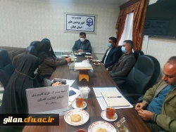 بازدید هیات اعزامی دانشگاه فرهنگیان گلستان  از نحوه آموزش دانشجویان معلمان مشمول درس کارورزی در گیلان 2