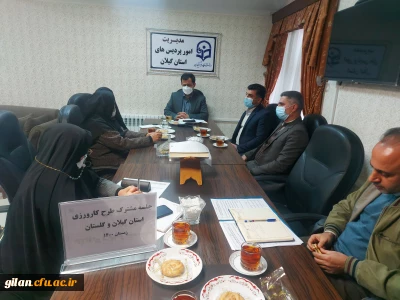 بازدید هیات اعزامی دانشگاه فرهنگیان گلستان  از نحوه آموزش دانشجویان معلمان مشمول درس کارورزی در گیلان