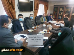 بازدید هیات اعزامی دانشگاه فرهنگیان گلستان  از نحوه آموزش دانشجویان معلمان مشمول درس کارورزی در گیلان 3