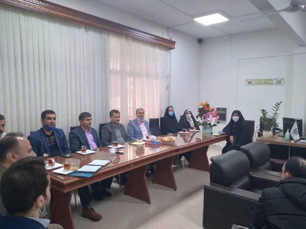 دیدار کارکنان پردیس برادران با سرپرست جدید بنت الهدی صدر گیلان 2