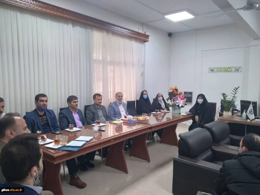 دیدار کارکنان پردیس برادران با سرپرست جدید بنت الهدی صدر گیلان 2