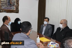 فرمانده سپاه قدس گیلان در راستای تجهیز و توسعه نماز خانه پردیس بنت الهدی صدر اعلام آمادگی کرد. 3