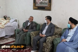 بمناسبت گرامیداشت هفته مقام معلم،دیدار با خانواده شهید دانشجو معلم حمیدرضا صنعتی 3