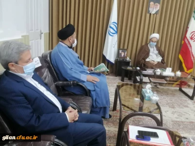 دانشگاه فرهنگیان گیلان خبر داد:

دیدار سرپرست مدیریت امورپردیس های دانشگاه فرهنگیان گیلان با نماینده ولی فقیه وامام جمعه شهرستان رشت