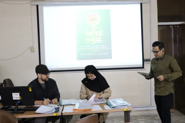 فعالیتهای پایانی داوری آثار هنری بخش مجازی  3