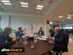 دیدارسرپرست مدیریت امورپردیس های گیلان با مدیرعامل منطقه آزاد انزلی 2