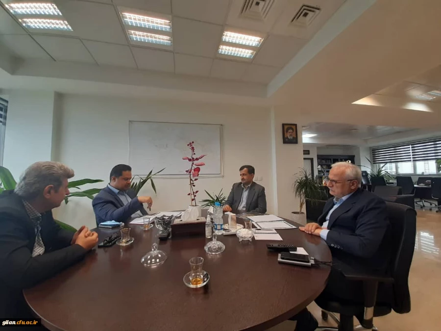 دیدارسرپرست مدیریت امورپردیس های گیلان با مدیرعامل منطقه آزاد انزلی 2