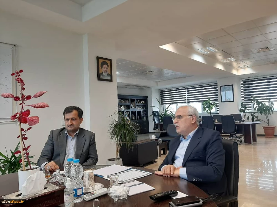 دیدارسرپرست مدیریت امورپردیس های گیلان با مدیرعامل منطقه آزاد انزلی 4