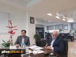 دیدارسرپرست مدیریت امورپردیس های گیلان با مدیرعامل منطقه آزاد انزلی 2