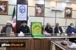 پرچم متبرک شده حرم امام رضا(ع) دانشگاه فرهنگیان گیلان را به عطرعشق وارادت معطر گردید. 4