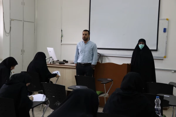 بازدیدسرپرست مدیریت امورپردیس های استان از حوزه های امتحانی دانشجو معلمان 9