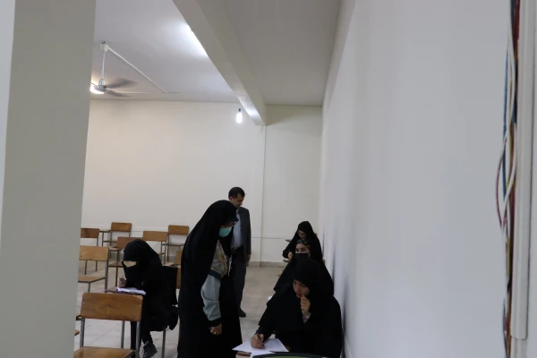 بازدیدسرپرست مدیریت امورپردیس های استان از حوزه های امتحانی دانشجو معلمان 14