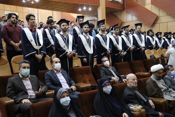 آیین دانش آموختگی دانشجومعلمان ورودی 97 دانشگاه فرهنگیان گیلان 6