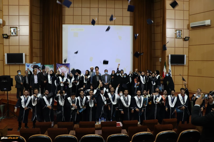 آیین دانش آموختگی دانشجومعلمان ورودی 97 دانشگاه فرهنگیان گیلان 8
