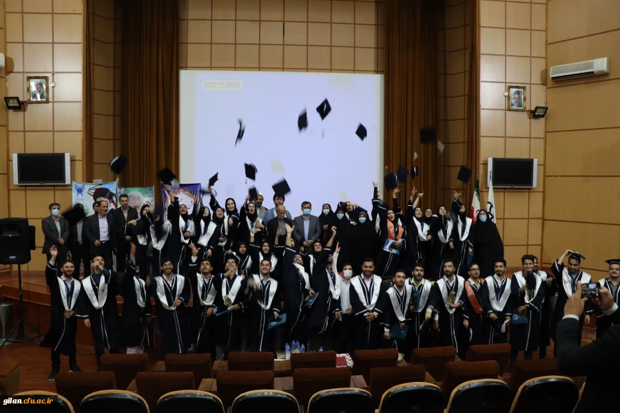 آیین دانش آموختگی دانشجومعلمان ورودی 97 دانشگاه فرهنگیان گیلان 11