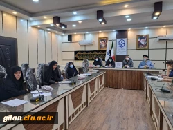 جلسه ستاد اقامه نماز دانشگاه فرهنگیان گیلان 2