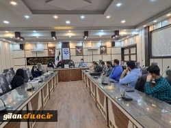 جلسه ستاد اقامه نماز دانشگاه فرهنگیان گیلان 6