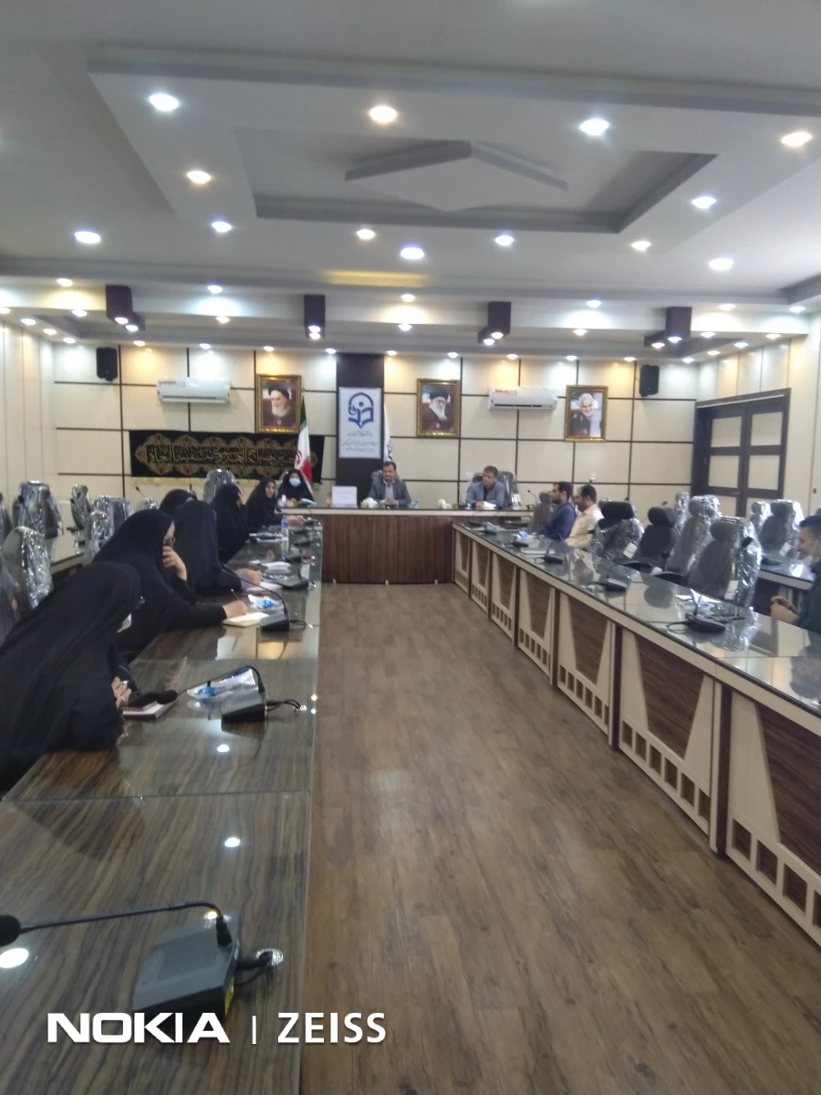 جلسه توجیهی اجرای فرایند ارزیابی رهنامه 40ماده ای 3