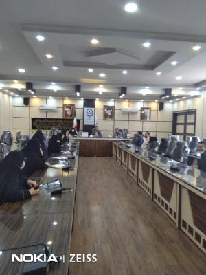 جلسه توجیهی اجرای فرایند ارزیابی رهنامه 40ماده ای 5