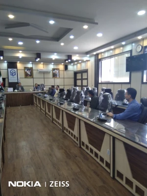 جلسه توجیهی اجرای فرایند ارزیابی رهنامه 40ماده ای 6