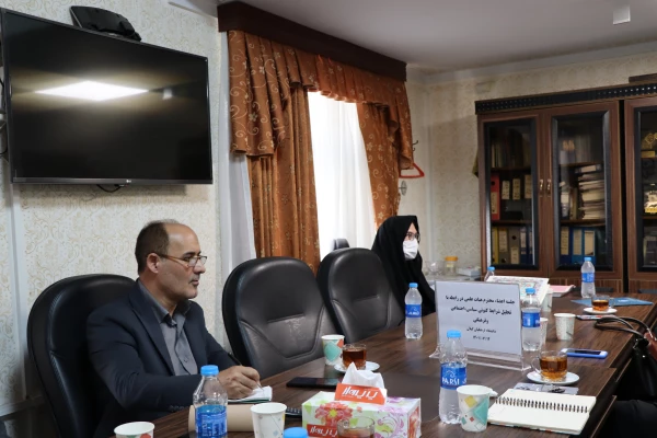 تحلیل شرایط سیاسی،اجتماعی،فرهنگی کنونی کشور دردفتر مدیریت امورپردیس های دانشگاه فرهنگیان گیلان  برگزار گردید. 6