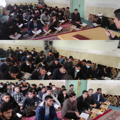 محفل انس با قران کریم در پردیس امام علی(ع)گیلان برگزارگردید: 4