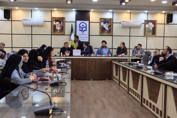 مراسم تکریم و معارفه عامل مالی دانشگاه فرهنگیان با حضور مسئولین اداره کل امورمالی سازمان مرکزی 4