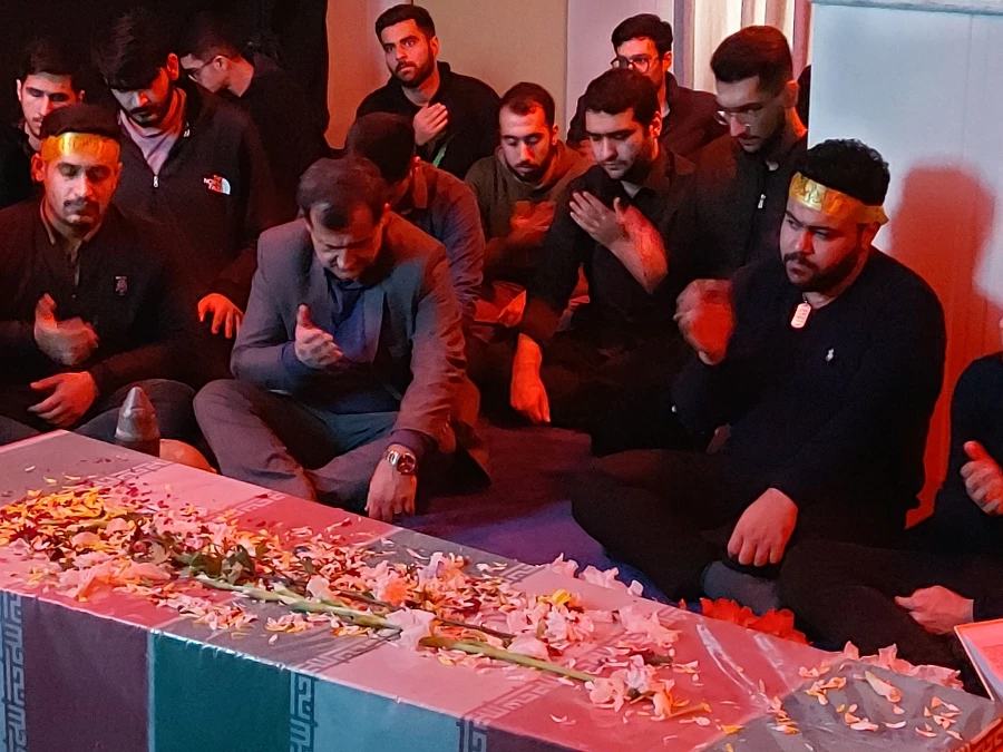 مراسم تشییع پیکر مطهر شهید گمنام 4