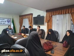 تکریم و معارفه مسئول بسیج دانشجویی پردیس شهید بنت الهدی صدر رشت 2