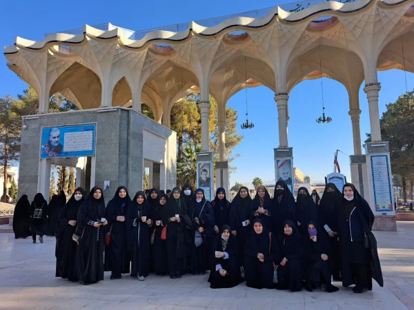 برگزاری اردوی راهیان مقاومت پردیس شهید بنت الهدی صدر رشت 2