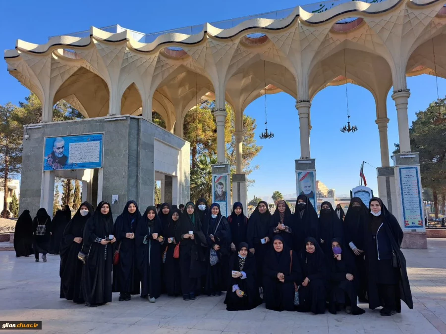 برگزاری اردوی راهیان مقاومت پردیس شهید بنت الهدی صدر رشت 2