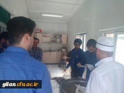 کیفیت پخت و توزیع غذا بررسی شد. 2