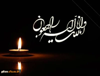 دانشگاه فرهنگیان گیلان خبر داد

تسلیت به همکار