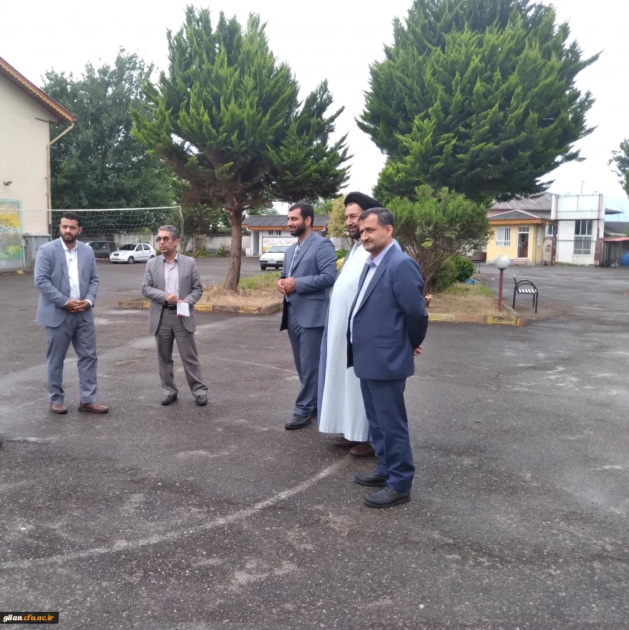 بازدید میدانی از ساختمان آموزشی پردیس امام علی(ع) در شهرستان رودسر. 2