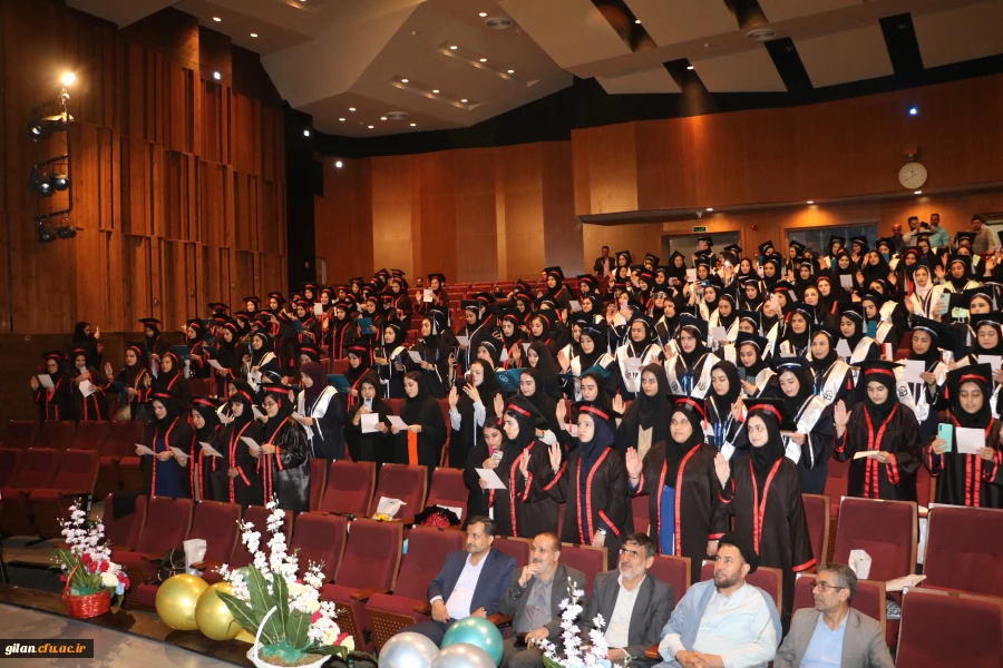 برگزاری آیین دانش آموختگی پردیس شهید بنت الهدی صدر  8