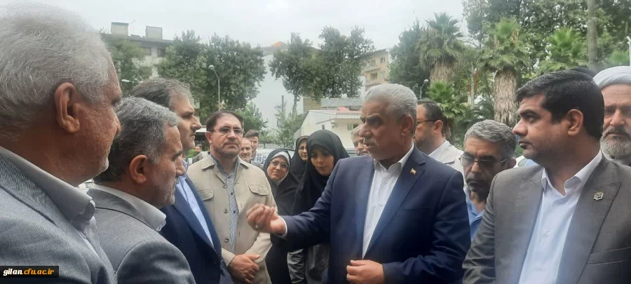 بازدید میدانی استاندار گیلان از پردیس های بنت الهدی صدر و امام علی(ع). 2