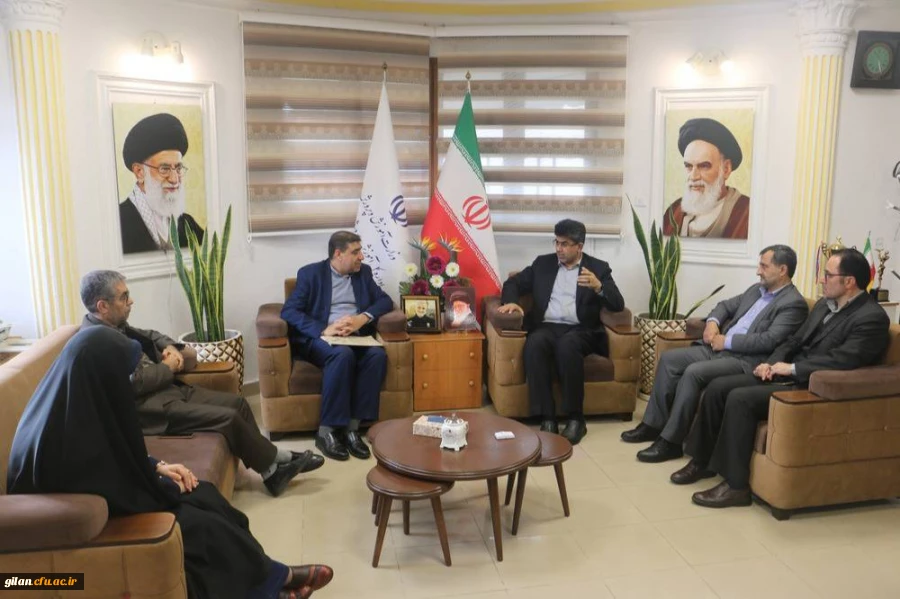 مدیرکل امور اداری دانشگاه فرهنگیان با مدیر کل آموزش و پرورش استان گیلان دیدار و گفتگو کردند. 2