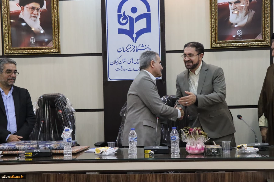 برگزاری مراسم تکریم و معارفه دکتر شاکری نیا و دکتر رضایی صوفی  15