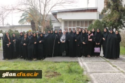 به مناسبت روز درختکاری تعدادی نهال در پردیس شهیده بنت الهدی صدر رشت کاشته شد 3