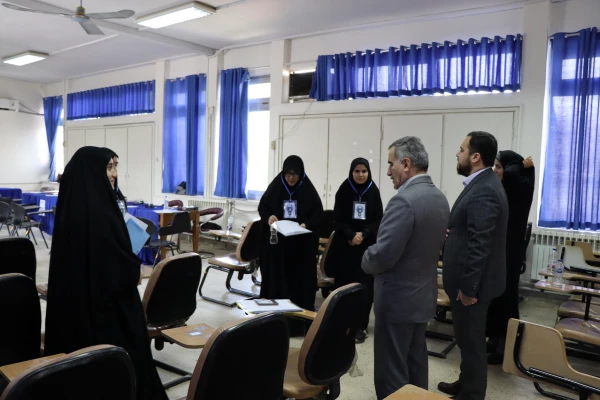 بازدید ریاست دانشگاه از فرایند برگزاری ارزیابی تکمیلی داوطلبان ورود به دانشگاه فرهنگیان در سال 1403 6