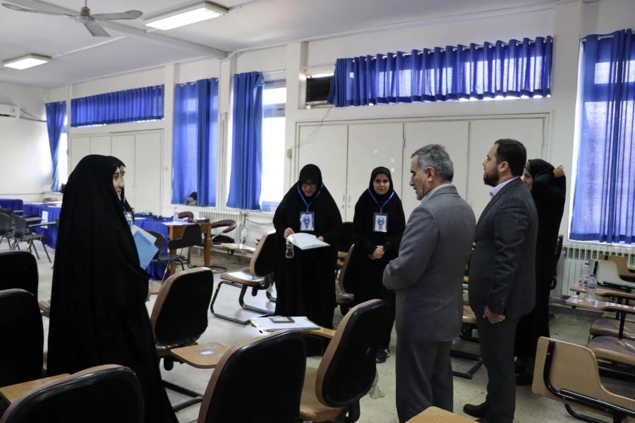 بازدید ریاست دانشگاه از فرایند برگزاری ارزیابی تکمیلی داوطلبان ورود به دانشگاه فرهنگیان در سال 1403 6