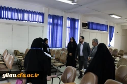 بازدید ریاست دانشگاه از فرایند برگزاری ارزیابی تکمیلی داوطلبان ورود به دانشگاه فرهنگیان در سال 1403 7