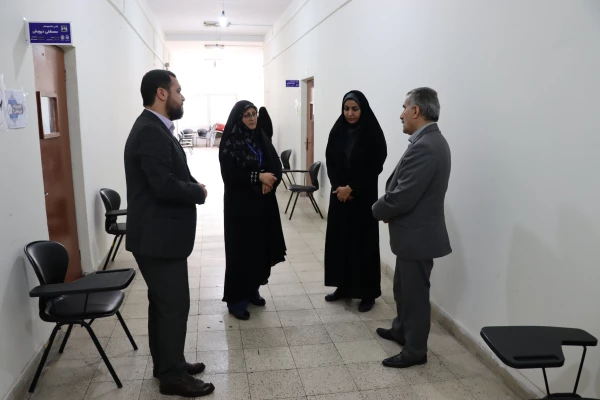بازدید ریاست دانشگاه از فرایند برگزاری ارزیابی تکمیلی داوطلبان ورود به دانشگاه فرهنگیان در سال 1403 9