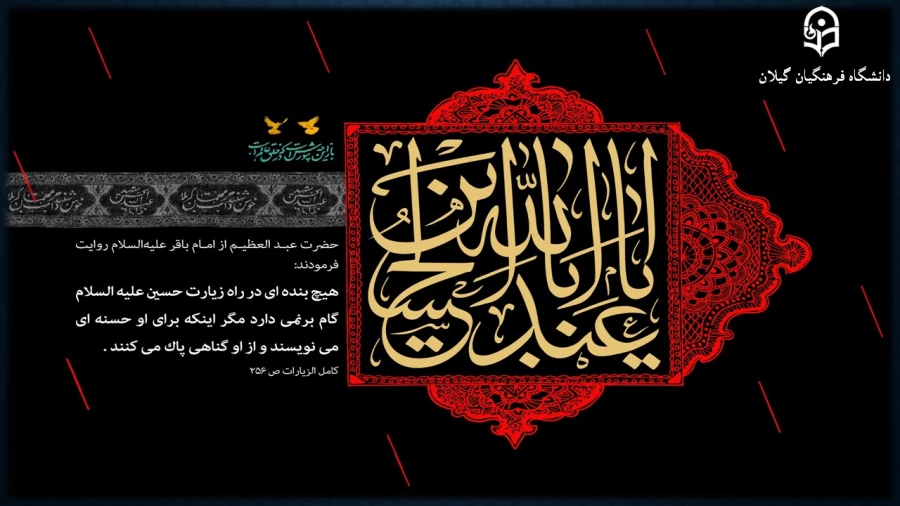 السَّلامُ عَلَیْکَ یا اَباعَبْدِاللَّهِ وَ عَلَی الارْواحِ الَّتی حَلَّتْ بِفِناَّئِکَ 7