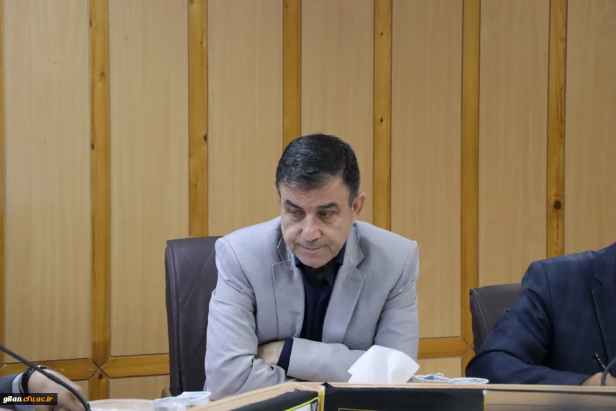 ششمین جلسه کمیته استانی هیات امنـای  دانشگاه فرهنگیان استان گیلان مرداد 1403 14