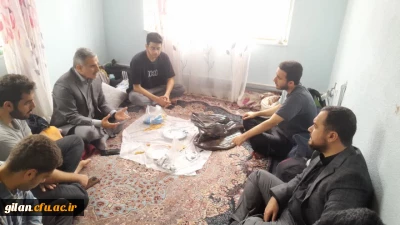  بازدید ریاست دانشگاه فرهنگیان از اردوی جهادی دانشجویان