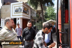 بدرقه کاروان زیارتی اربعین حسینی  دانشجو معلمان دانشگاه فرهنگیان گیلان  به کربلای معلی 8