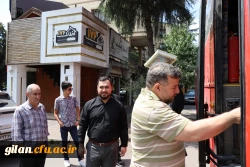 بدرقه کاروان زیارتی اربعین حسینی  دانشجو معلمان دانشگاه فرهنگیان گیلان  به کربلای معلی 9