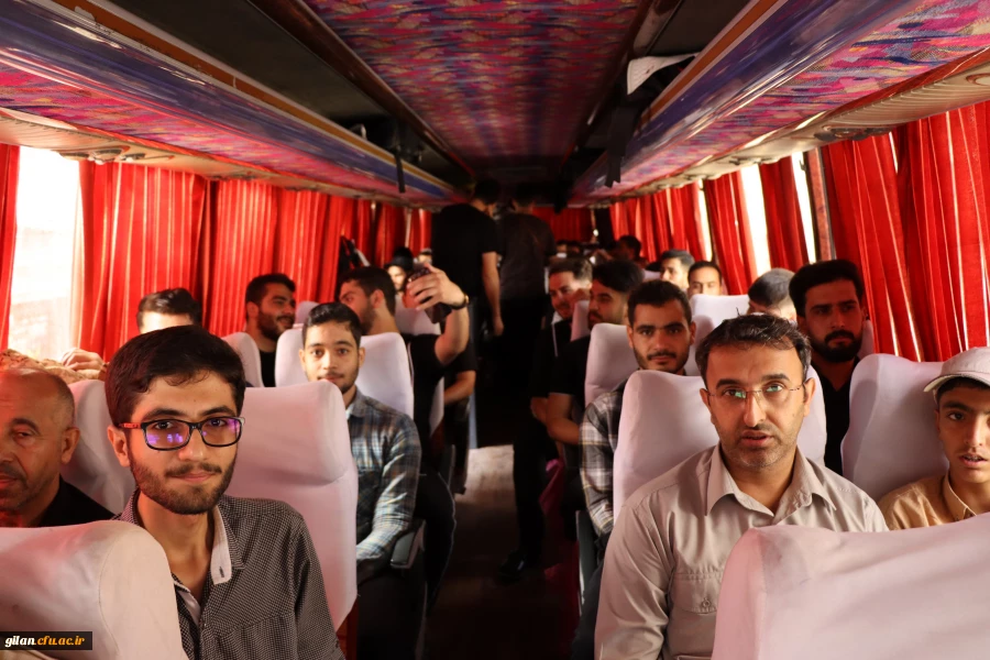 بدرقه کاروان زیارتی اربعین حسینی  دانشجو معلمان دانشگاه فرهنگیان گیلان  به کربلای معلی 10