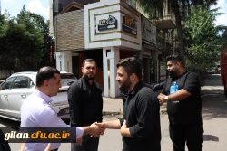 بدرقه کاروان زیارتی اربعین حسینی  دانشجو معلمان دانشگاه فرهنگیان گیلان  به کربلای معلی 14